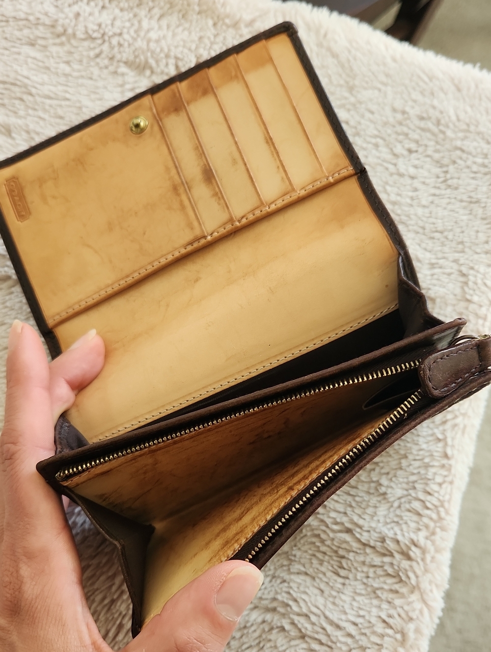 Coach Leather Wallet - Picture 3 of 13